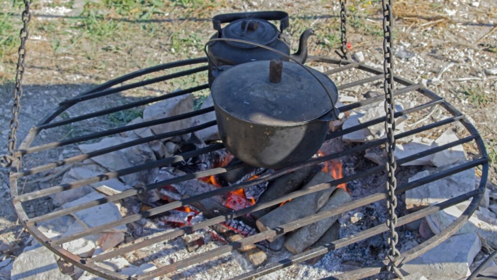 campfire cooking grate